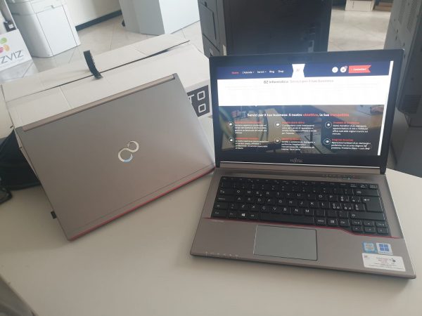 PORTATILE FUJITSU 14 pollici I5-6U 8GB RAM 250GB SSD WEBCAM WIFI TASTIERA ITALIANA WINDOWS 11 PROFESSIONAL GARANZIA 12 MESI
