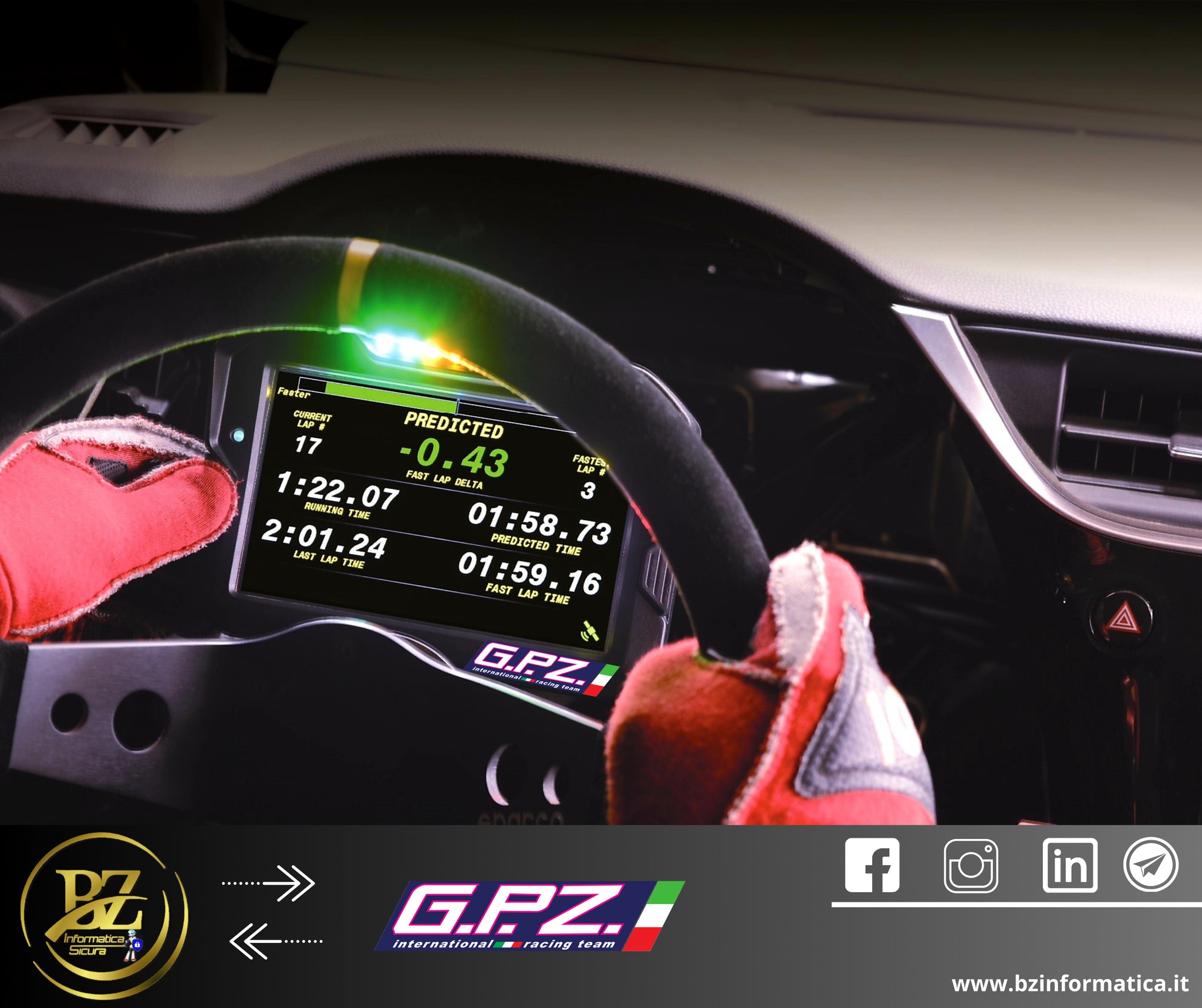 Telemetria e Supporto Tecnologico in Pista!