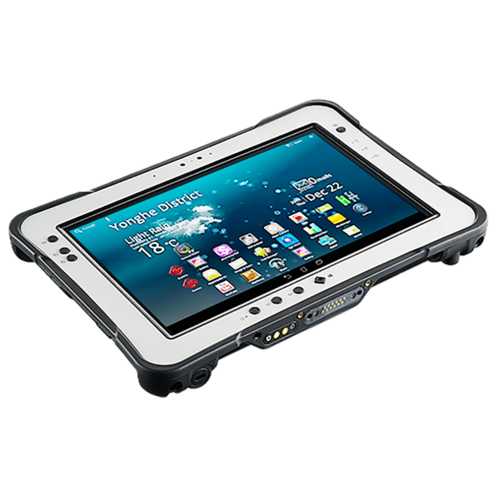 Notebook industriale montato su supporto